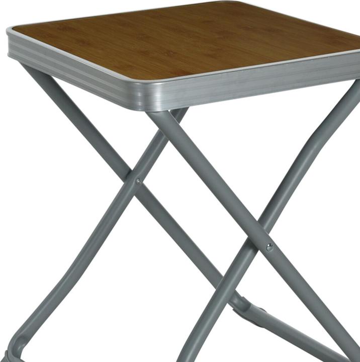 Produktbild Inda-Exclusiv 2in1 Campingtisch Campinghocker Campingstuhl klappbar Alu