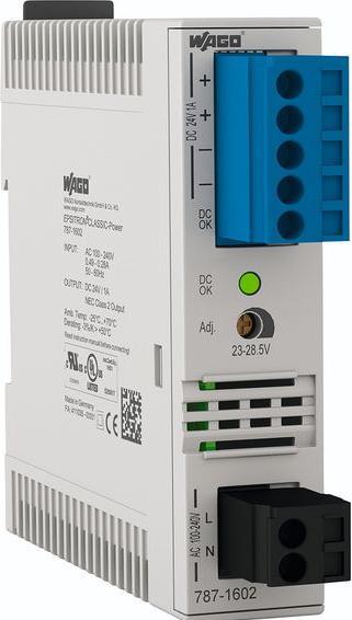 Image du produit Wago Alimentation sur rail DIN (DIN-Rail