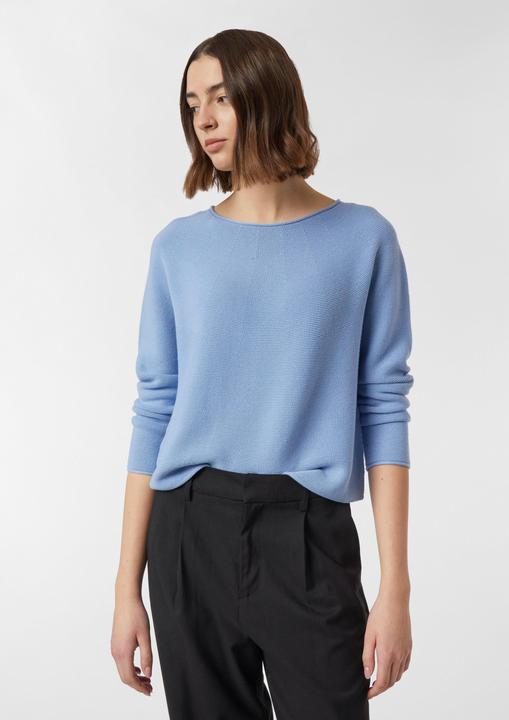Image du produit Comma Strickpullover Cropped Strickpullover im Relaxed Fit mit Strukturmuster (36)
