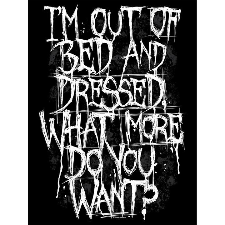 Produktbild Grindstore I'm Out Of Bed and Dressed TShirt (L)