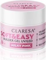 Produktbild Claresa Builder Gel Soft & Easy Milky Pink 45g (Körpergel)