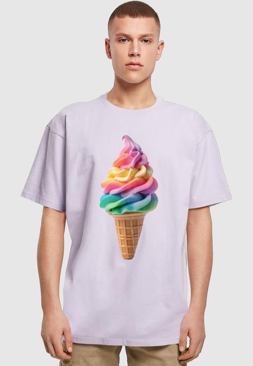 Produktbild Merchcode Pride Scoops Heavy Oversized T-shirt - 170399 (M)