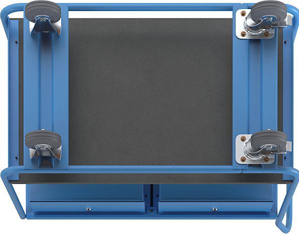 Immagine prodotto eurokraft pro Carrello da tavolo industriale (150 kg)