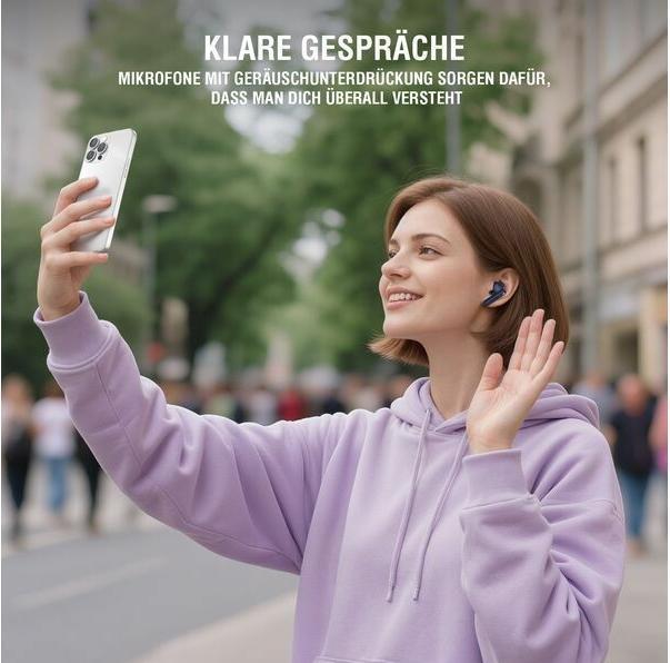 Image du produit 4smarts TWS Bluetooth Kopfhörer SkyBuds Pro ANC (ANC, 20 h, Sans fil)