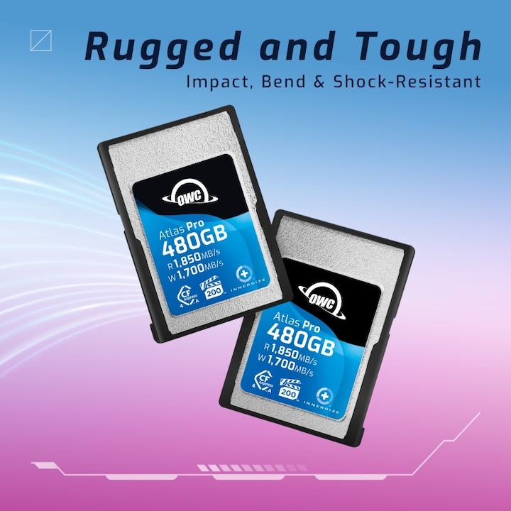 Actual product image OWC Atlas Pro CFexpress Type A Cards (480 GB, CFexpress type A)