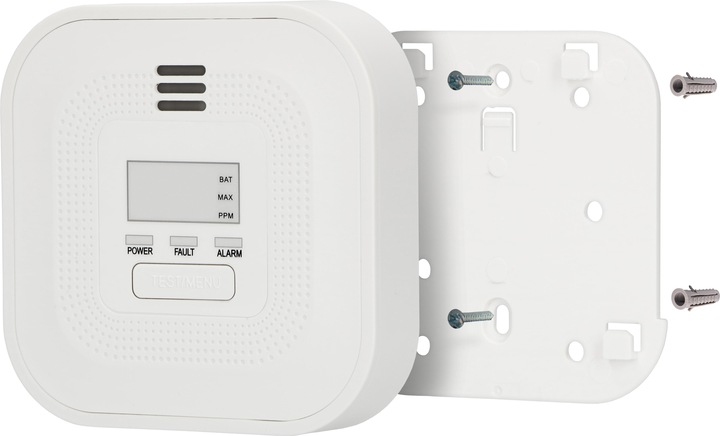 Produktbild Alecto Kohlenmonoxid-Melder COA4010 LED-Anzeige, weiss