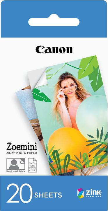 Image du produit Canon Zinc ZP-2030 (Photo (5x7.6cm), 20 x)