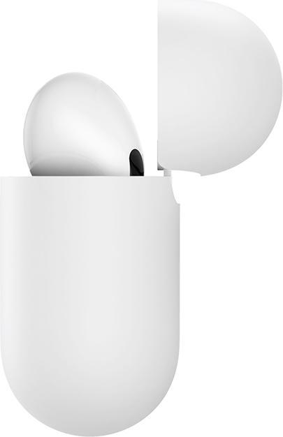 Actual product image Baseus Super Thin Silica Gel Case For Pods2021White (Headphone sleeve)