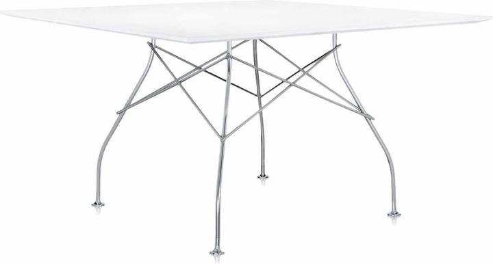 Kartell Table carrée Glossy (130 x 130 x 72 cm)
