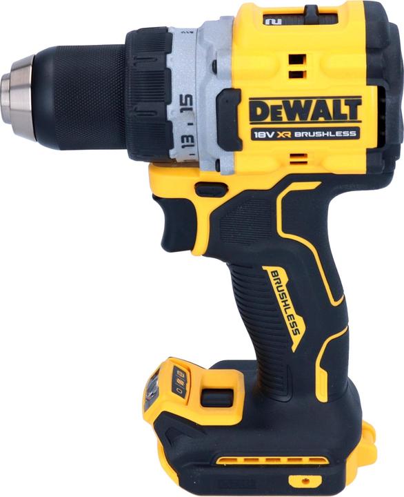 Actual product image DeWalt DCD 800 E2 Akku Bohrschrauber 18 V 90 Nm Brushless + 2x Powerstack Akku 1,7 Ah + Ladegerät (Rechargeable battery operated)