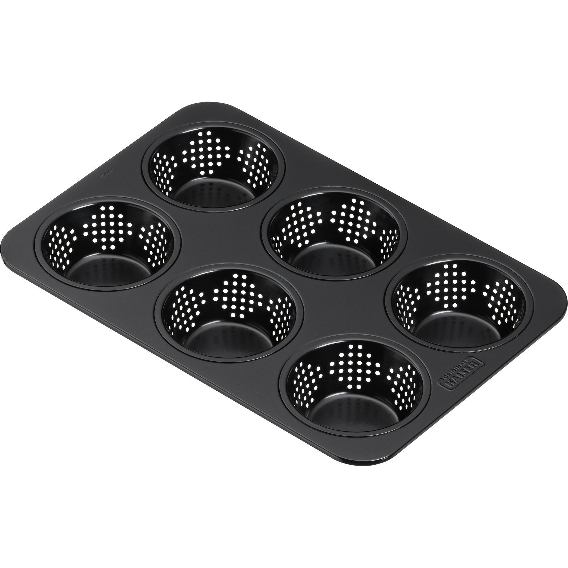 Kaiser Brötchenform Inspiration perforiert für 6 Brötchen (7 cm) (23.0065.1347)