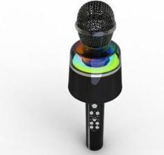 Actual product image Gembird Wired headphones MICBT-01-BK Wireless Karaoke Microphone, Black |