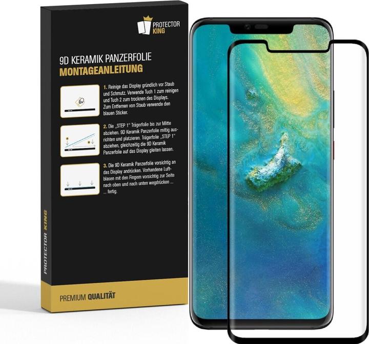 Produktbild Protectorking 2x Ceramic-Glass Full Cover HD Klar (2 Stück, Huawei Mate 20 Pro)