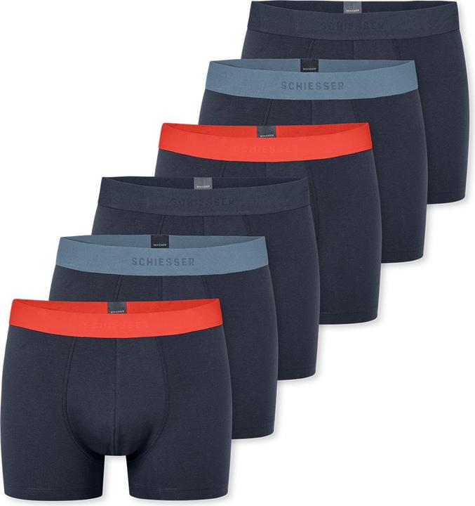 Image du produit Schiesser 6er Pack 95/5 Cotton Retro Short / Pant (L, paquet de 6)