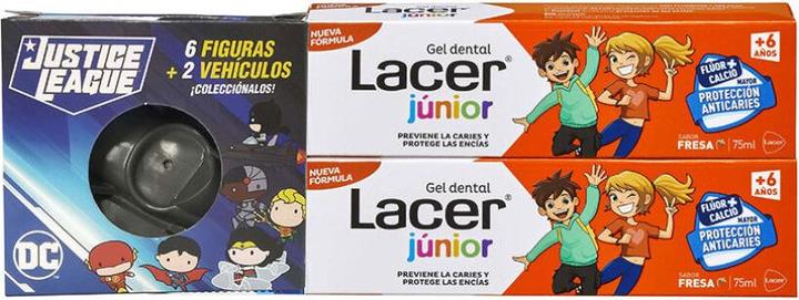 Image du produit Lacer Duplo Gel Lac Junior Fraise 75ml + Fig Sonic (75 ml)