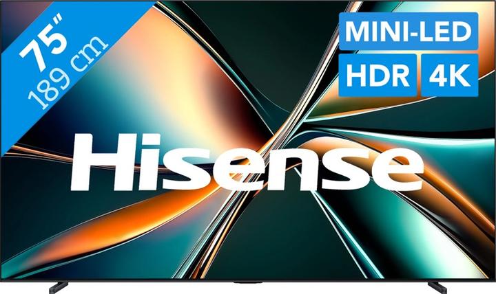 Actual product image Hisense TV 75U7Q (75", U7Q, Mini-LED, 4K)