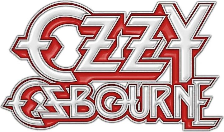 Actual product image Ozzy Osbourne Pin Logo Badge
