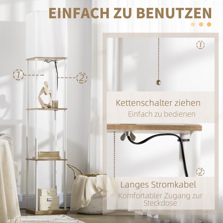 Actual product image Homcom Floor lamp (E27)