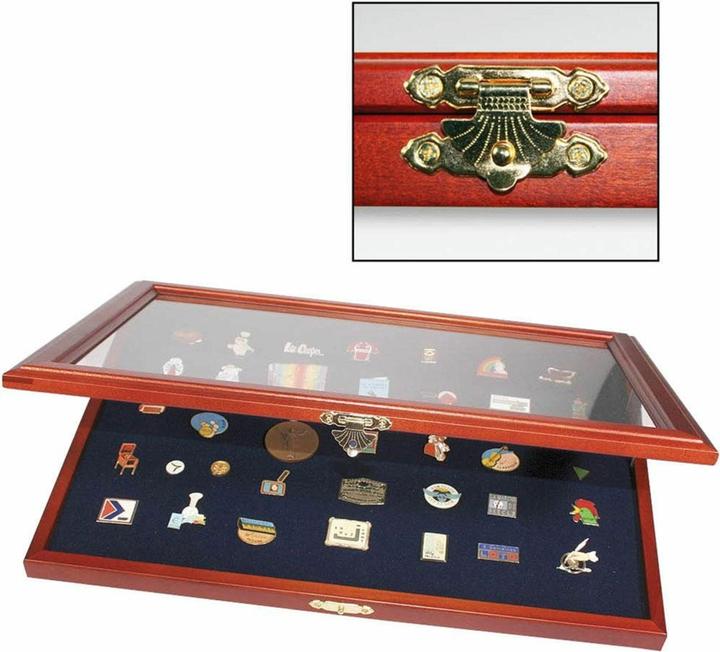 Actual product image Schwäbische Albumfabrik Pin Collecting Showcase Wood (27.90 cm)