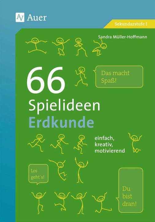 Produktbild 66 Spielideen Erdkunde (Deutsch, Sandra Müller-Hoffmann, 2024)