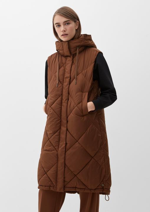 Produktbild s.Oliver Outdoor-Weste Gesteppte Longweste (S)