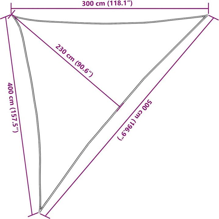 Immagine prodotto VidaXL Tenda da sole (300 x 400 x 500 cm)