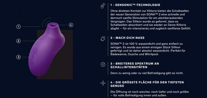 Actual product image LELO SONA 2