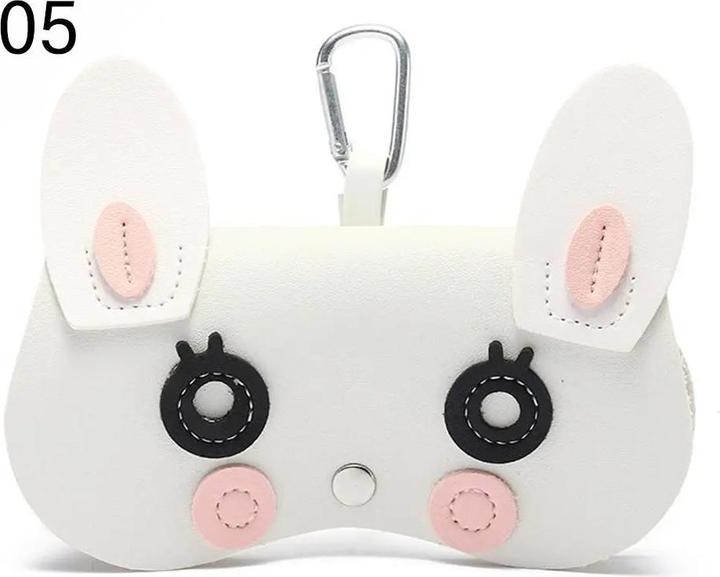 Actual product image Only-Bags.Store Cartoon Portable Sun Eye Glasses Box PU Leder Brillenetui Sonnenbrille