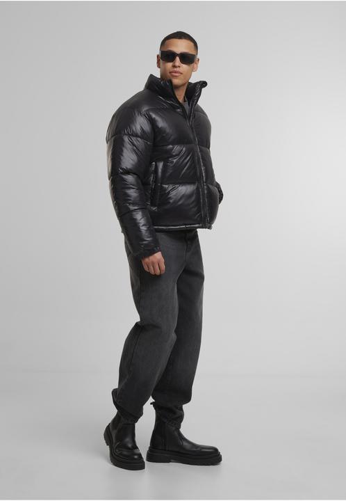 Produktbild Urban Classics Shiny Puffer Jacket black M (M)