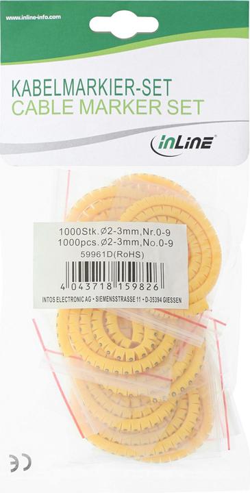 Actual product image InLine Cable marker 5.2-10 mm
