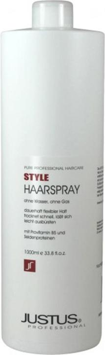 Justus Haarspray ohne Wasser, ohne Treibgas - Nachfüllflasche (1000 ml)