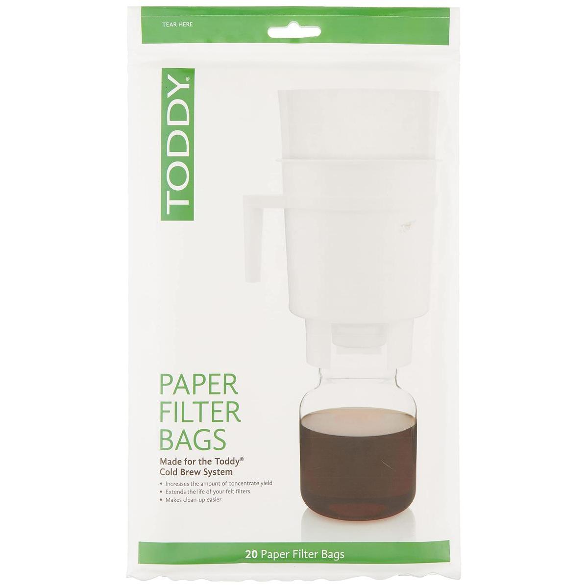 Toddy Heim-Toddy-Maker-Filter - 20 Filter, Accessori per macchina da caffè
