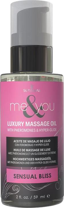 Sensuva me and you massage oil sensual bliss 59ml