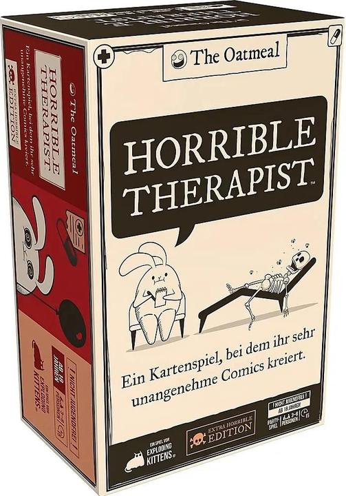 Exploding Kittens Horrible Therapist (Tedesco, 3 - 8 Giocatori)
