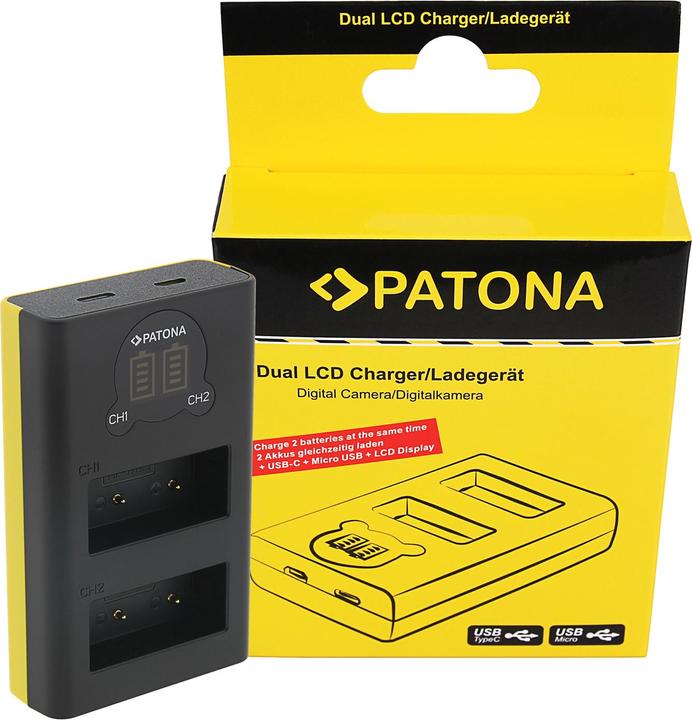 Produktbild Patona NP-W126S Set (Ladegerät, Akku)