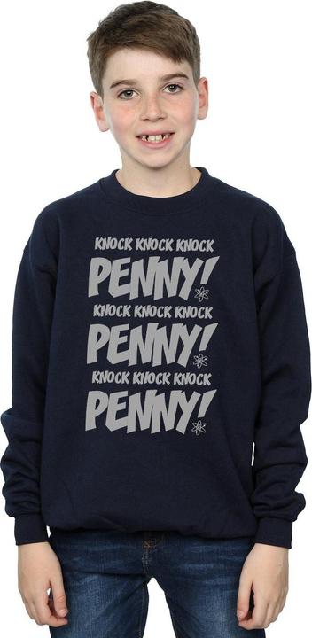 Actual product image Dam Boys Sheldon Knock Knock Penny Sweatshirt (140, 146)