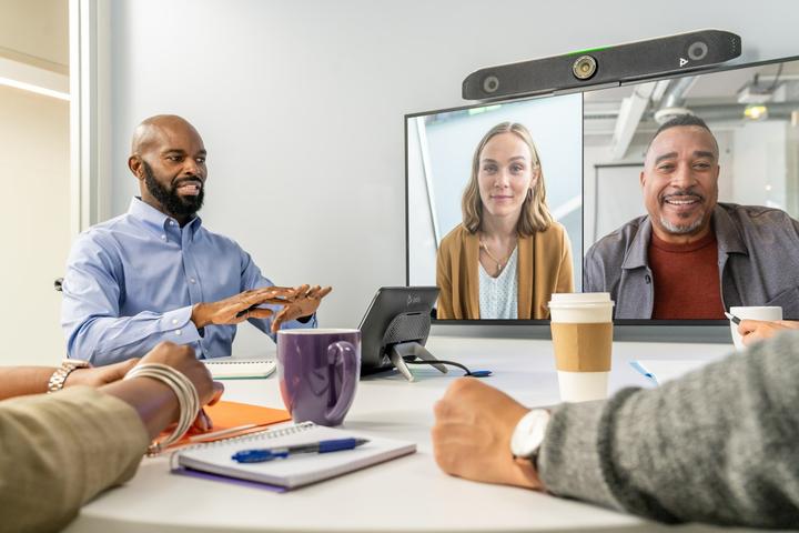 Actual product image HP Poly Studio X52 All-In-One Video Bar wit