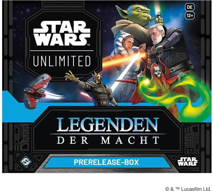 Produktbild FFG Star Wars Unlimited - Legenden der Macht (Deutsch, Booster Pack, Box Set & Collection)