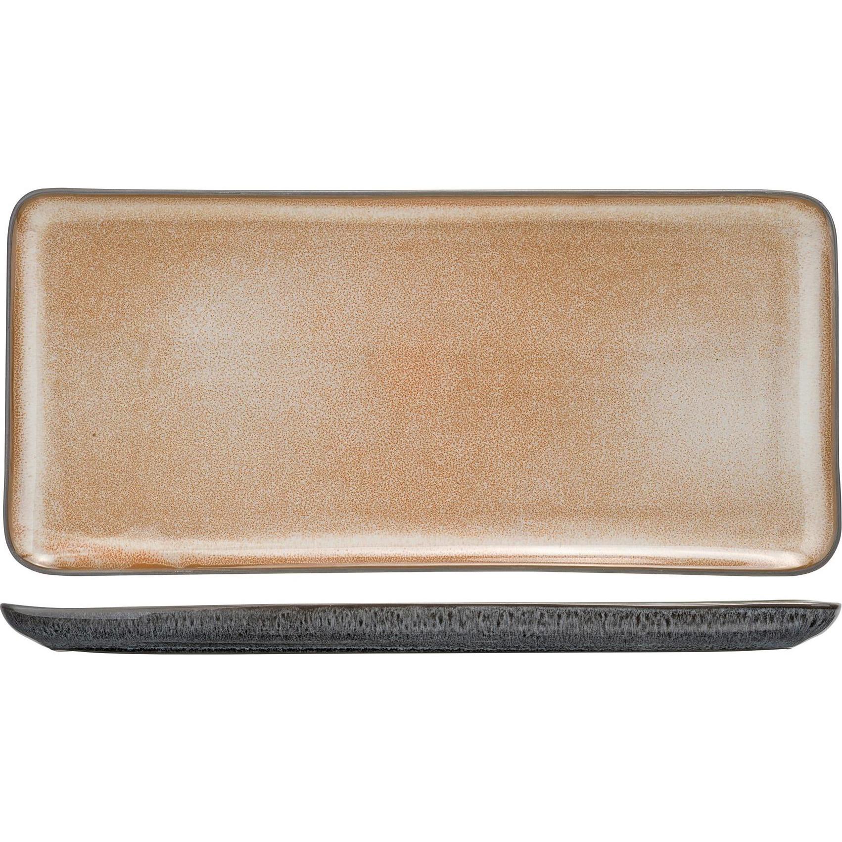 4x Cosy&Trendy Teller 'Lerida Desert', Teller, Braun