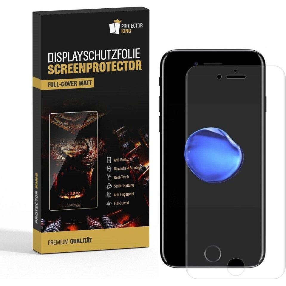 Protectorking 3x Premium Displayschutzfolie Matt Entspiegelt (1 Stück, Apple iPhone 7 Plus), Smartphone Schutzfolie