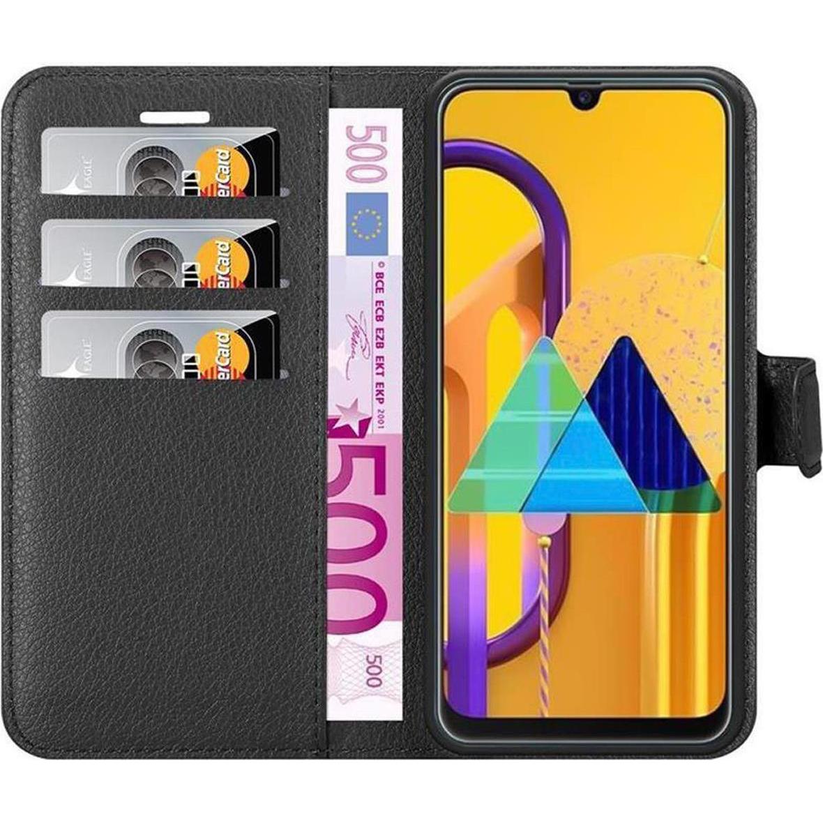 Thumbnail - Cadorabo Book mit Standfunktion Cover (Samsung Galaxy M30s, Samsung Galaxy M21), Smartphone Hülle, Schwarz