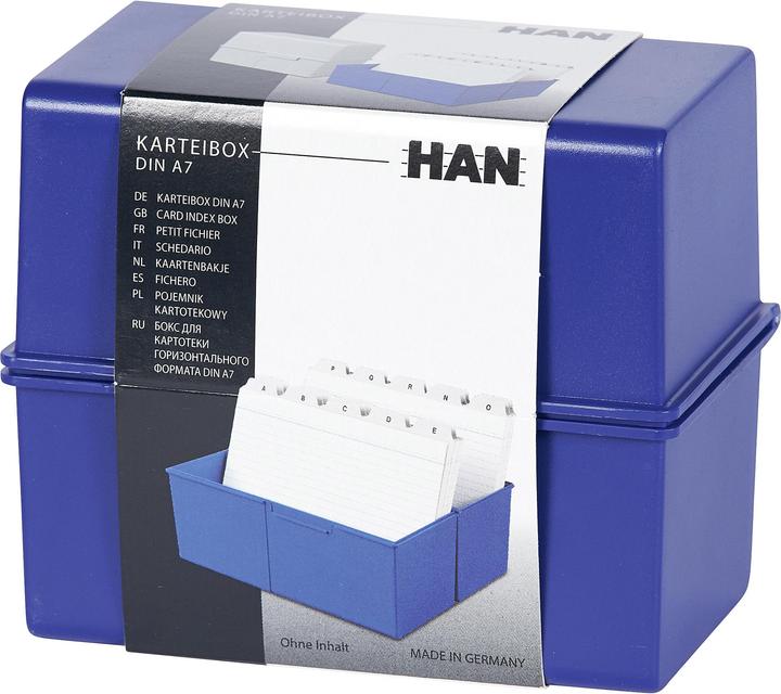 Actual product image Han Card index box (A7)