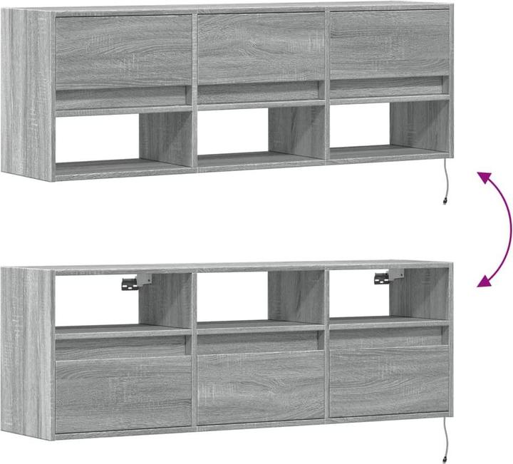 Produktbild vidaXL TV-Wandschrank (130 x 31 x 45 cm)