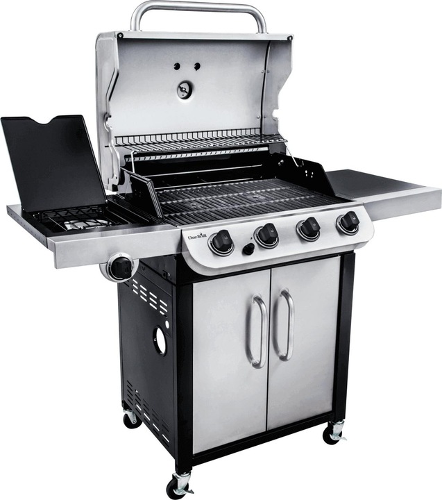 Produktbild Char Broil Gasgrill Convective 440 S 4 Brenner+Seitenbrenner Edelstahl inkl. Ablage, Deckelthermome (13.50 kW)