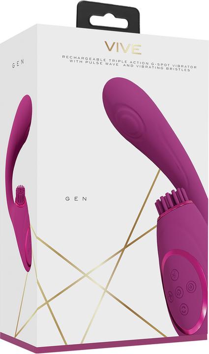 Productafbeelding Shots Gen - Drievoudige G-Spot Vibrator met Pulse Wave