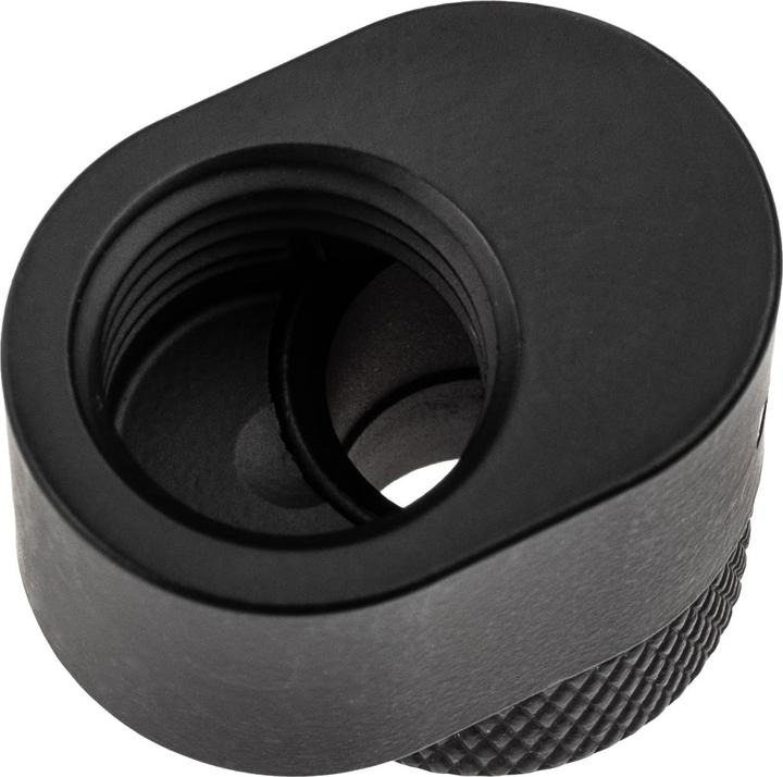 Actual product image XSPC G1/4 Rotary 7mm Offset Fitting - matt black