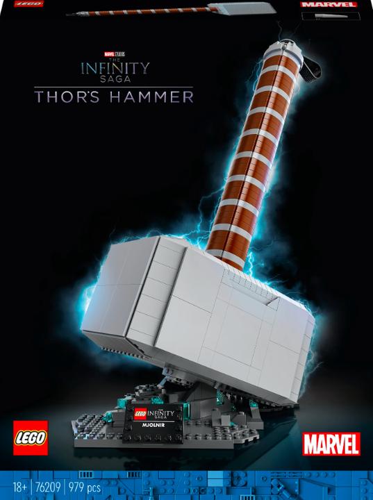Produktbild LEGO Thors Hammer (76209, LEGO Marvel, LEGO Seltene Sets)