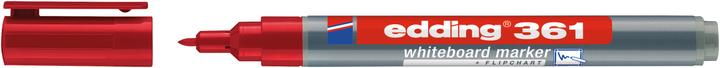 Image du produit Edding Marqueur pour tableau blanc 361 (Rouge, 1 mm, 1 x)