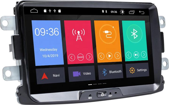 PNI Car multimedia player DAC100 with Android 10, 2 GB DDR3/ROM 32 GB, navigation system for Dacia L
