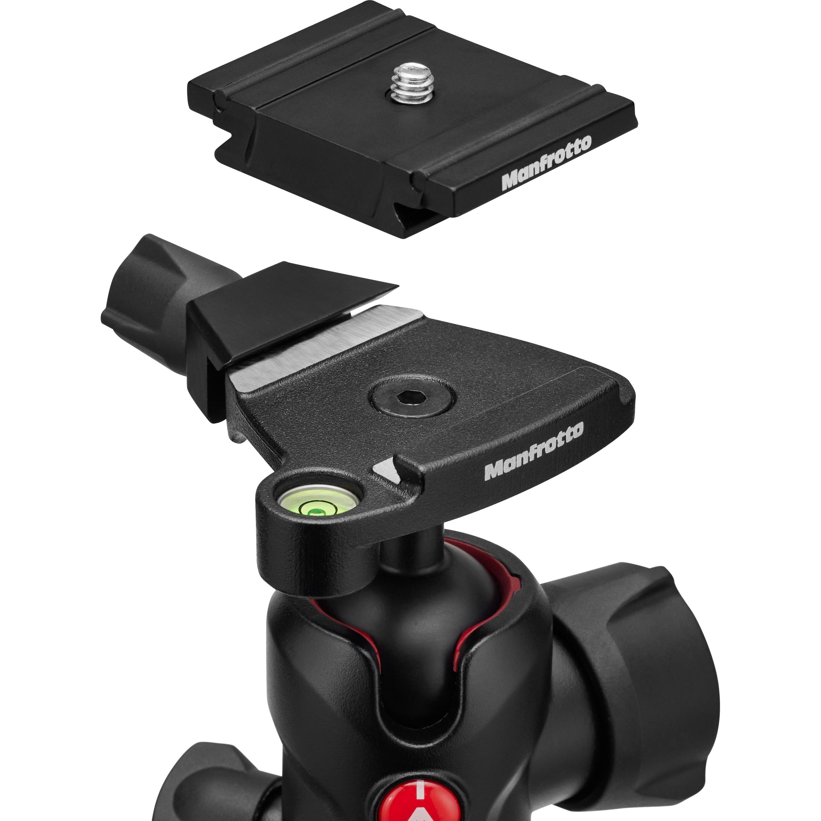 Manfrotto Befree Advanced AS twist alu, Stativ Zubehör, Schwarz